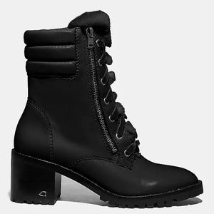Coach Leather Jenna Boots